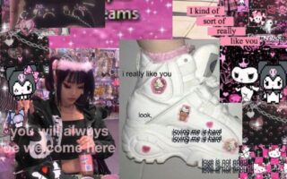 Super Cute HD Aesthetic Pink Emo iphone background