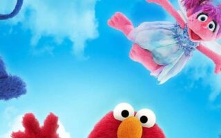 Cartoon 4k kaws elmo wallpaper for iPhone 13 pro max background