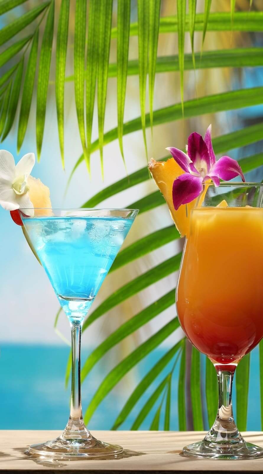 Coctel in beach Cute summer wallpaper iphone Best summer background