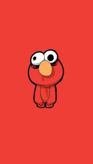 Cute HD elmo wallpaper for iPhone 11 background