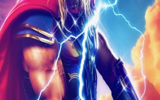 4K Film Thor Love And Thunder iPhone 14 pro Wallpaper 2