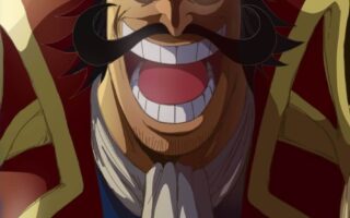 4K Gol d roger one piece anime character wallpaper 4k iPhone 14 pro max Wallpaper 4
