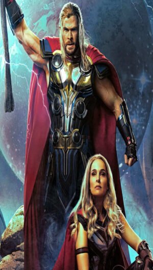 4K Jane Foster Thor Love And Thunder 8k Ultra HD Wallpaper iPhone 14 Backgound 71