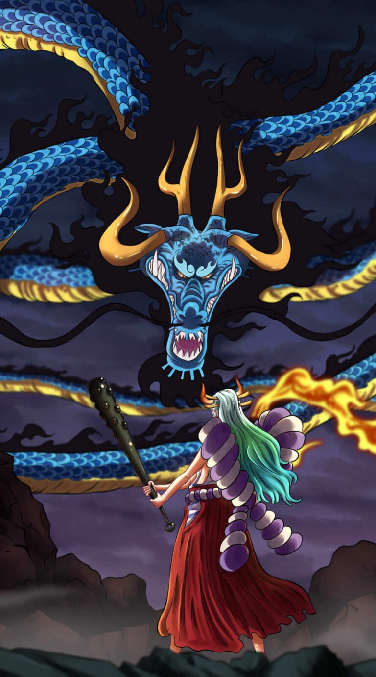 4K Kaidou fight one piece anime character wallpaper 4k iPhone 14 pro max Wallpaper 20