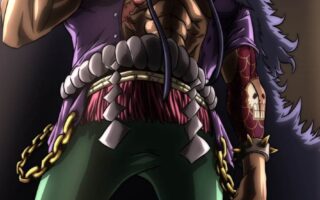 4K Kaidou one piece anime character iPhone 14 pro max Wallpaper