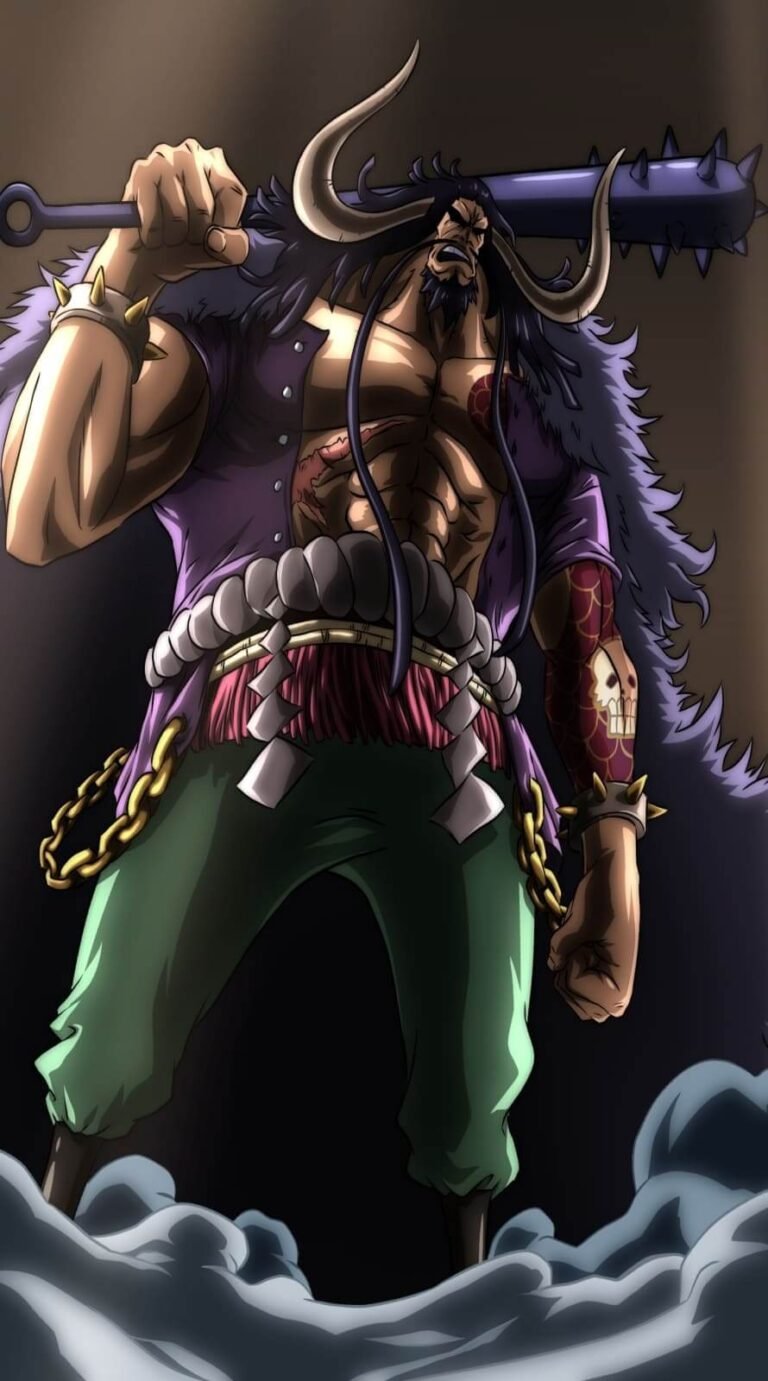 4K Kaidou one piece anime character iPhone 14 pro max Wallpaper