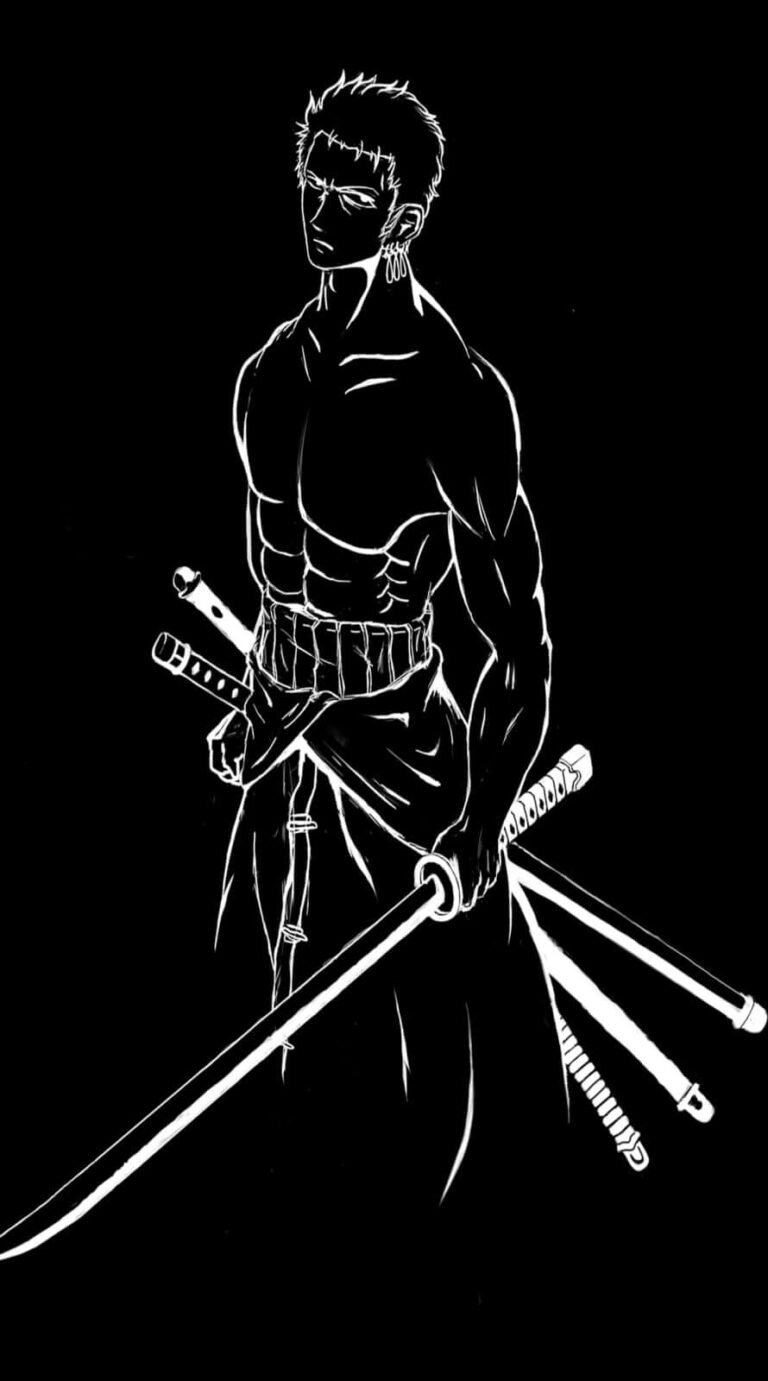 Amazing Roronoa zoro minimalist one piece anime character wallpaper iPhone 14 pro Wallpaper 21