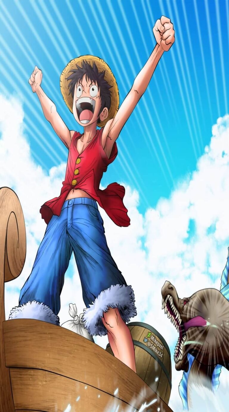 Amazing monkey d luffy one piece anime character wallpaper 4k iPhone 14 pro max Wallpaper 21