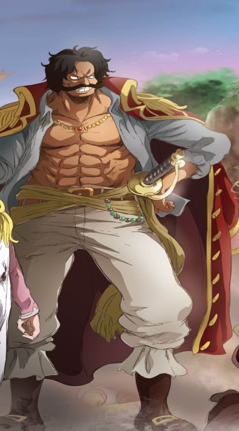 BEST 4K Pirate king Gol d roger one piece anime character wallpaper 4k iPhone 14 pro max Wallpaper 6