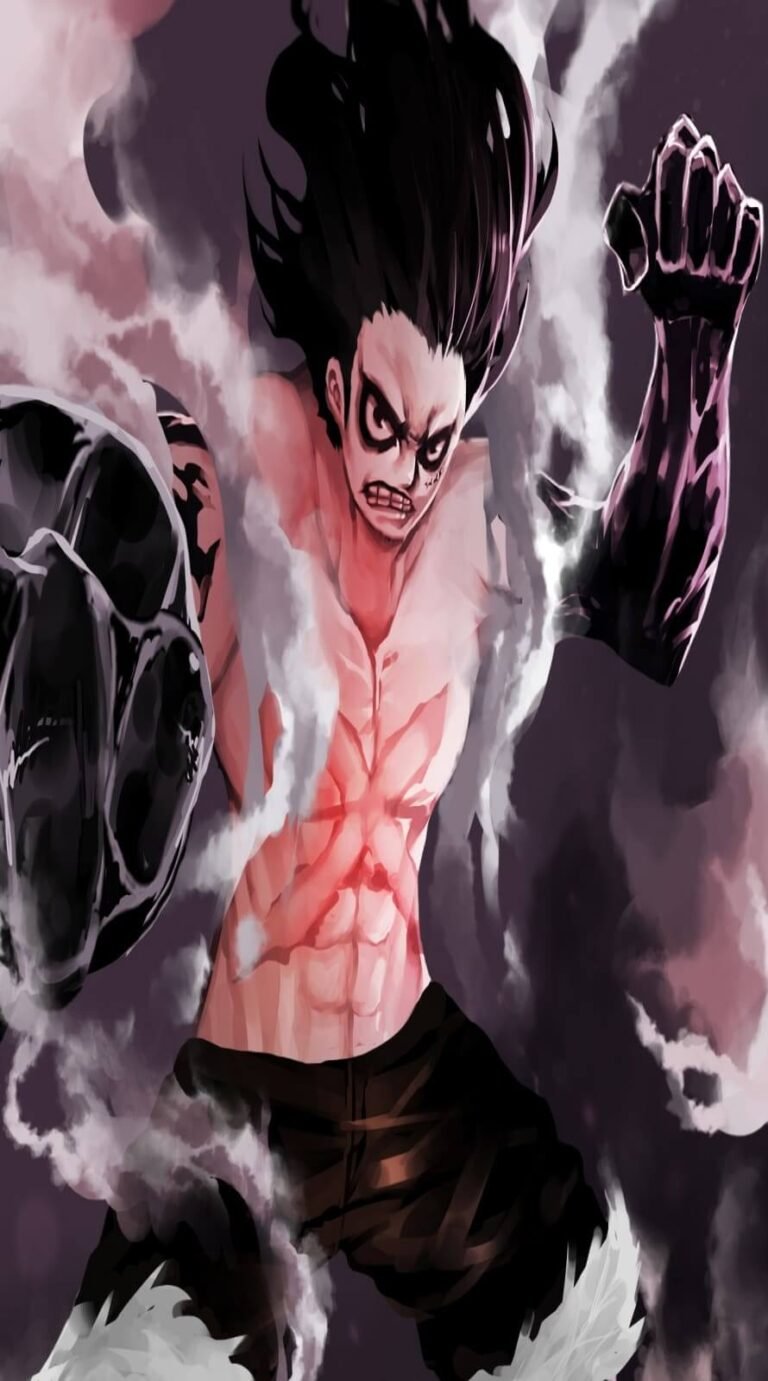 Best 4K King monkey d luffy one piece anime character gear 5 wallpaper iPhone 14 pro Wallpaper 20