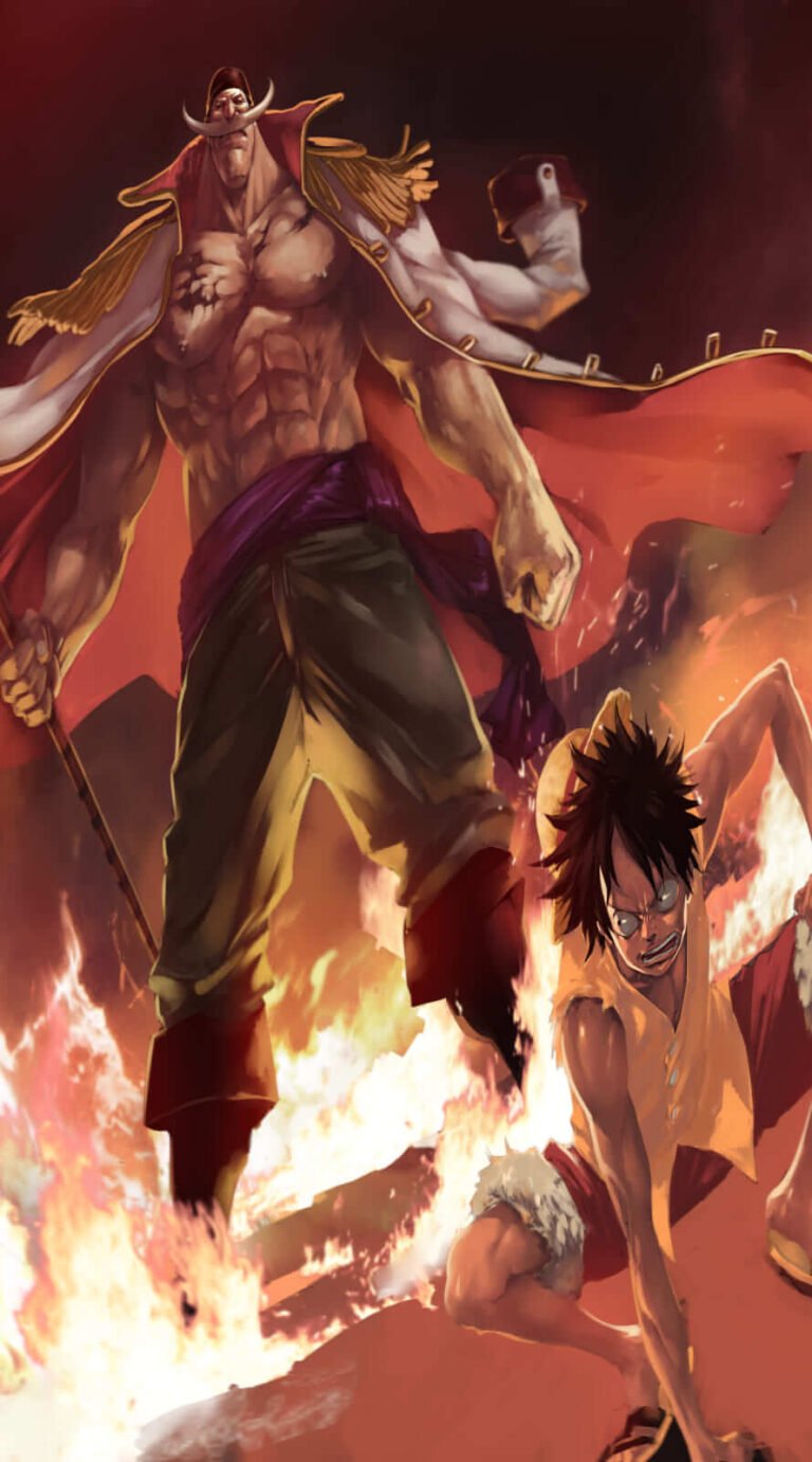 Best King4K White bird Monkey d luffy one piece anime character wallpaper iPhone 14 pro Wallpaper 18