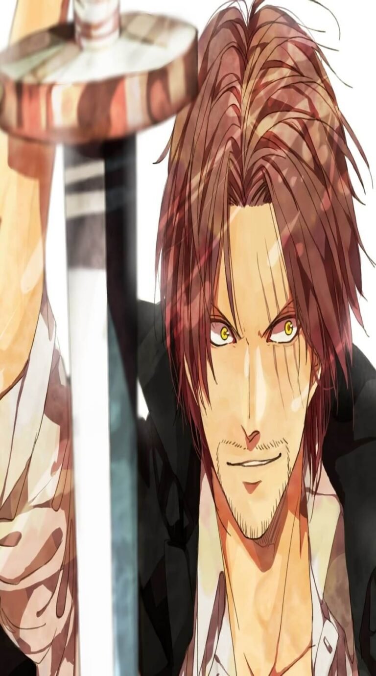Shanks Yonko one piece anime character wallpaper iPhone 14 pro Wallpaper 9
