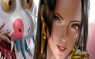 Super Cute 4K Boa hancock one piece anime Girl character wallpaper 4k iPhone 14 pro max Wallpaper