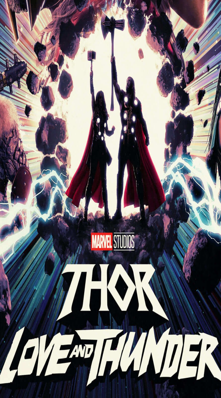Thor Love And Thunder 8k Ultra HD Wallpaper iPhone 14 Backgound 70