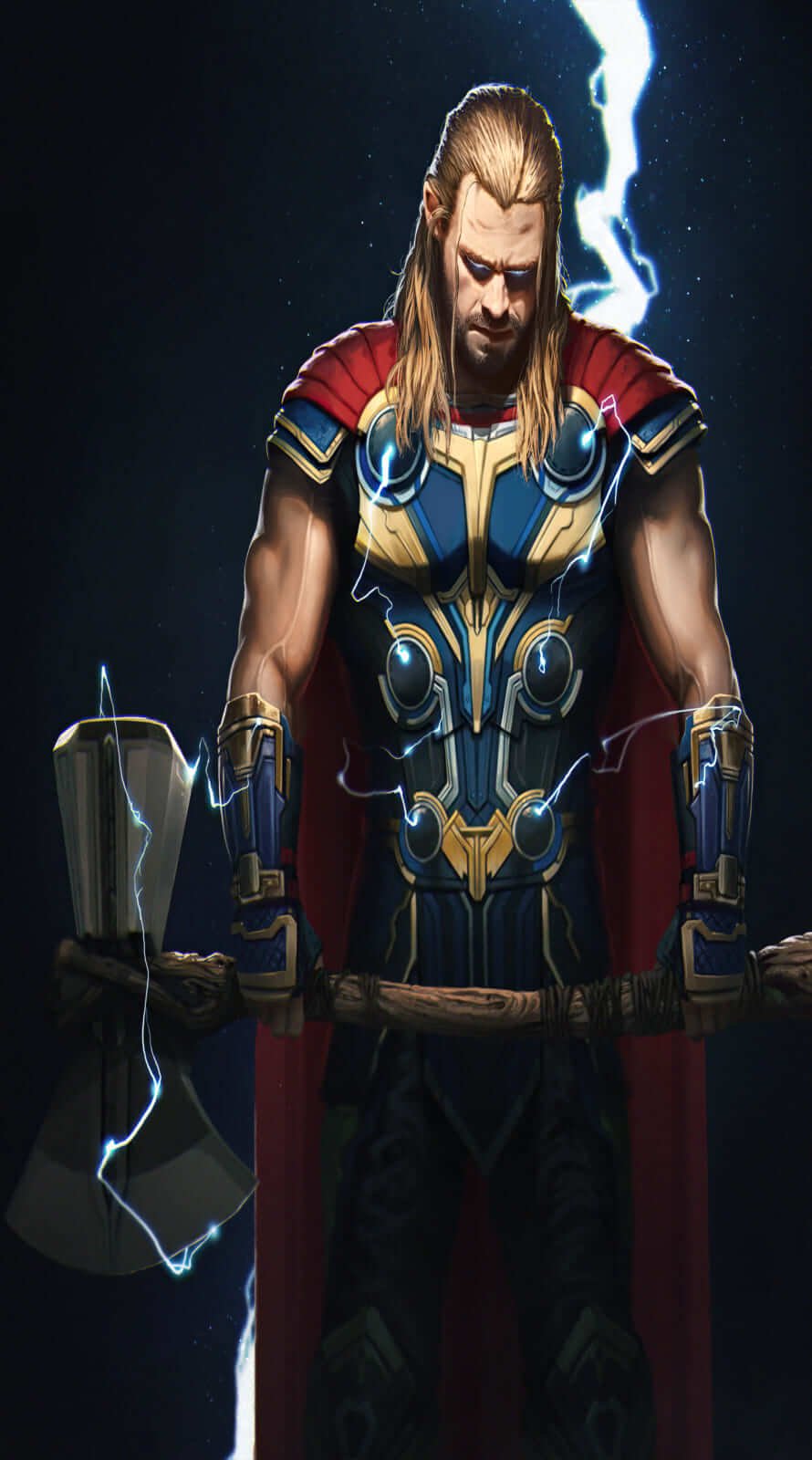 Thor Love And Thunder 8k Ultra HD Wallpaper iPhone 14 Backgound 72