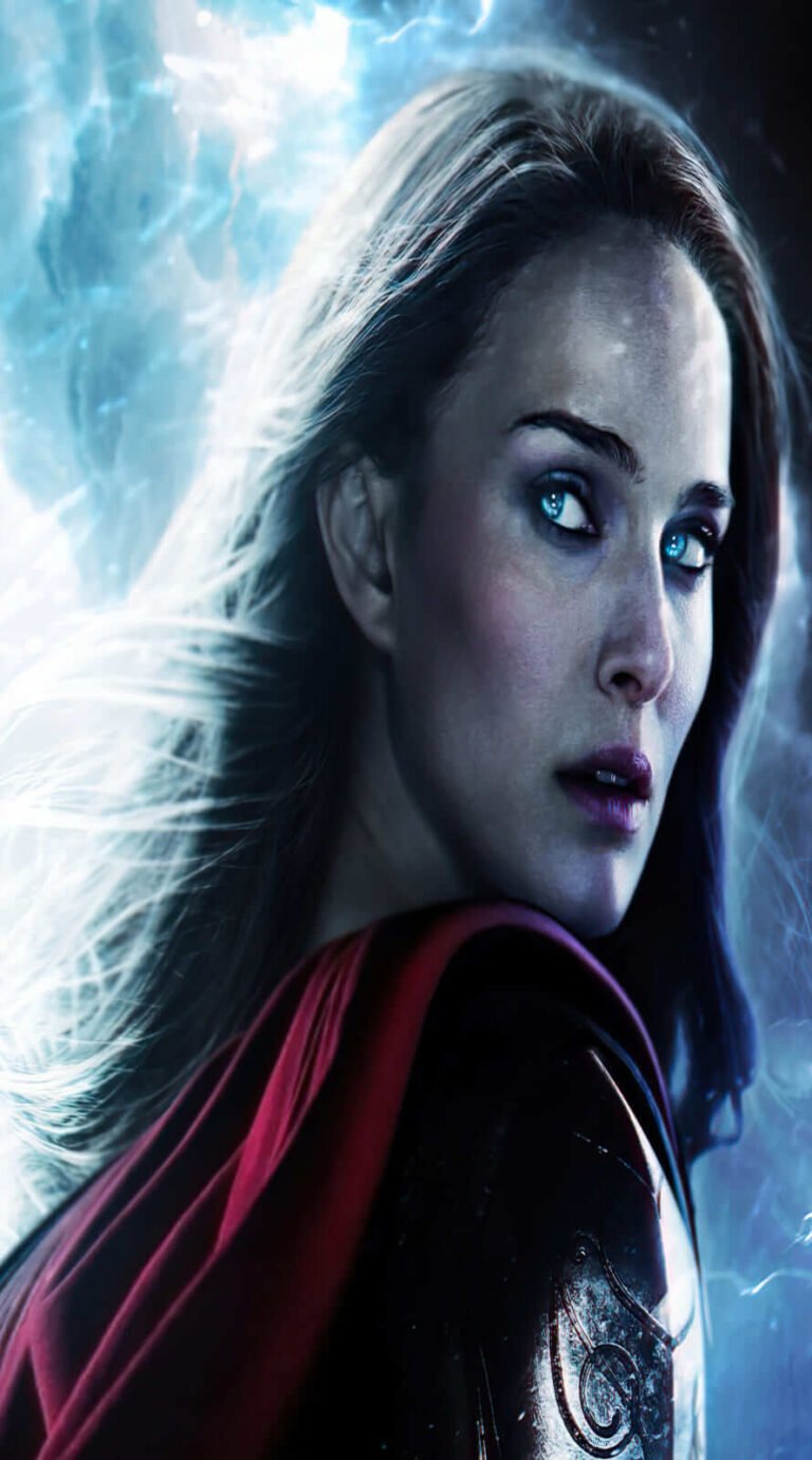 UltraHD Jane Foster Thor Love And ThunderMovie iPhone 14 pro max Wallpaper 16