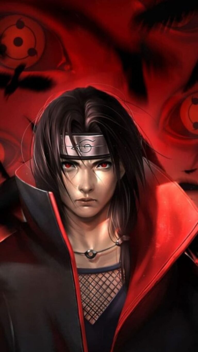 4K Moon iTachi Wallpaper for iPhone Backgrounds from Naruto anime