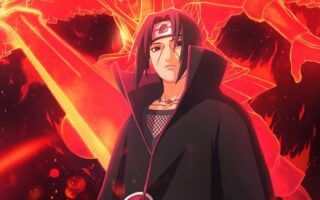 4K Moon iTachi Wallpaper for iPhone Backgrounds from Naruto anime 13