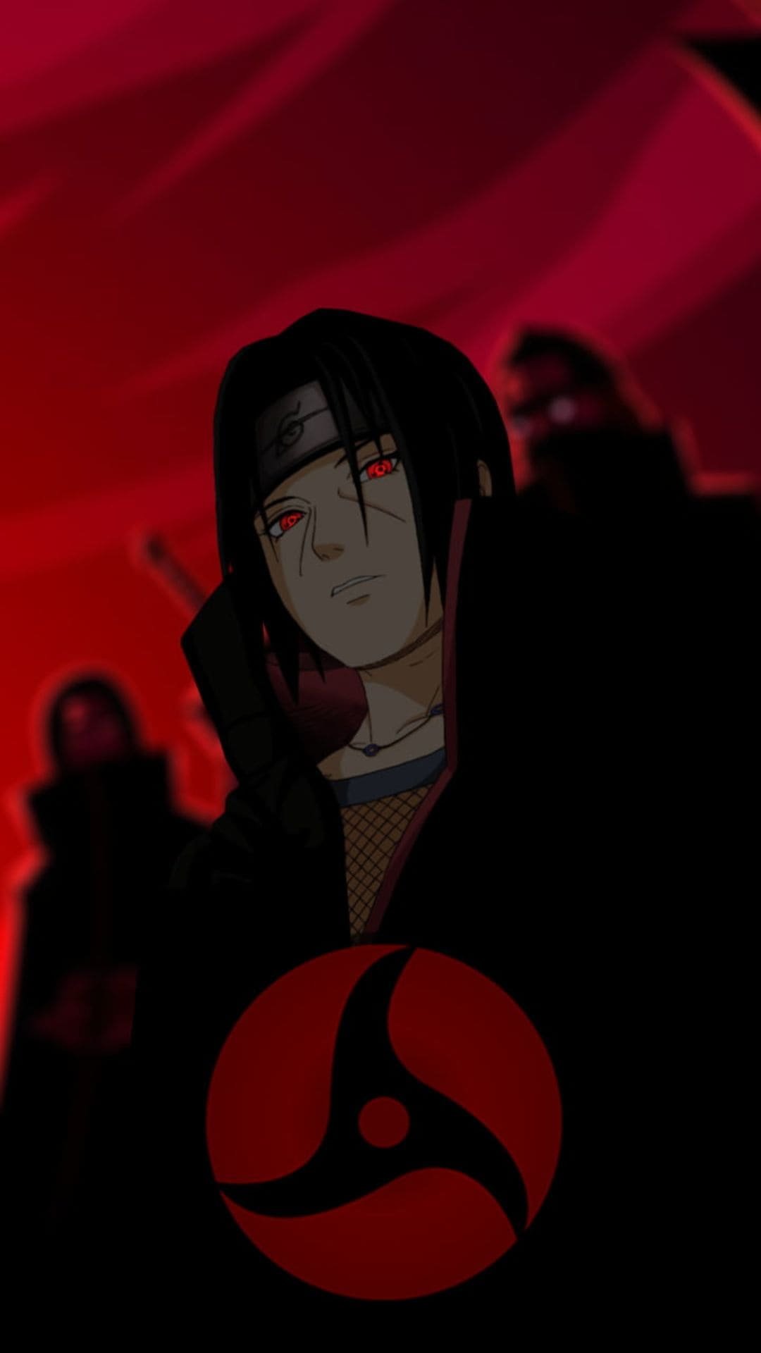 4K Moon iTachi Wallpaper for iPhone Backgrounds from Naruto anime 15