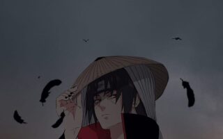 4K Moon iTachi Wallpaper for iPhone Backgrounds from Naruto anime 17