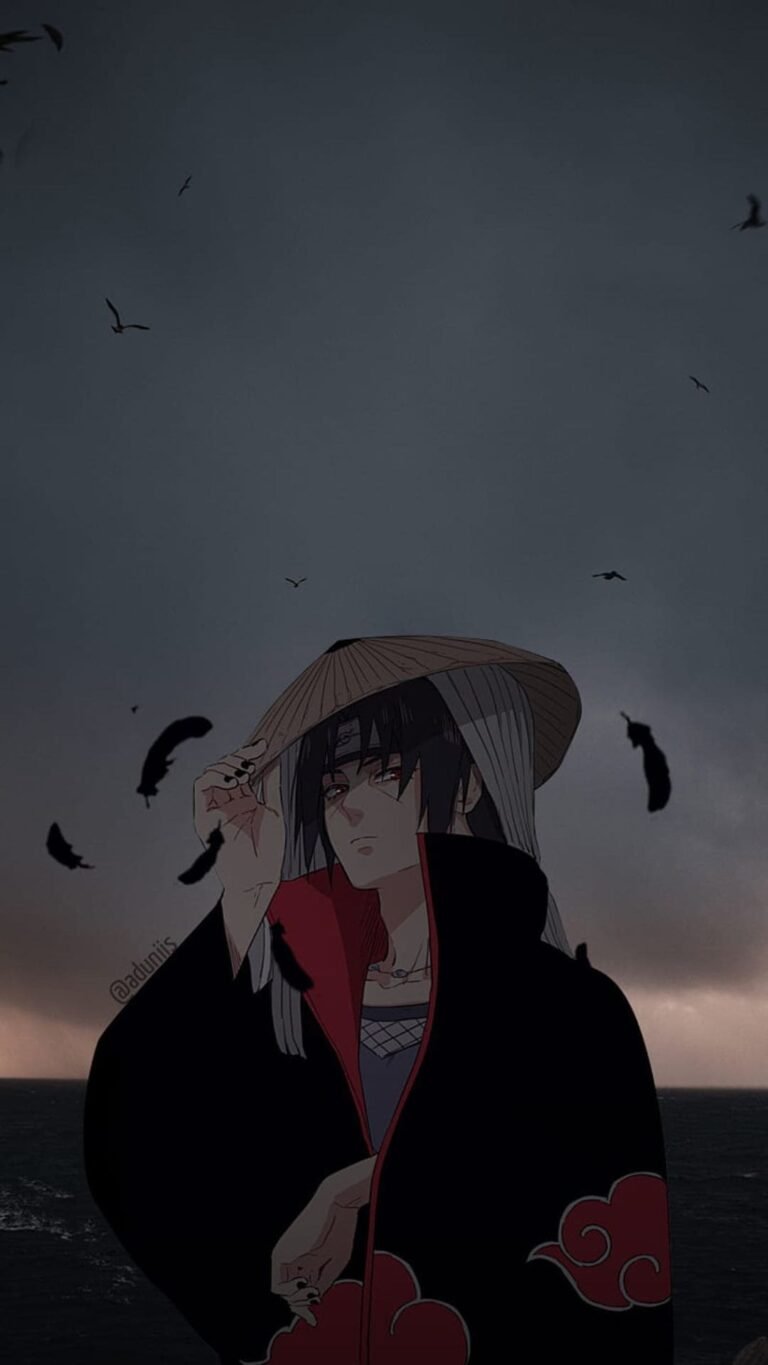 4K Moon iTachi Wallpaper for iPhone Backgrounds from Naruto anime 17