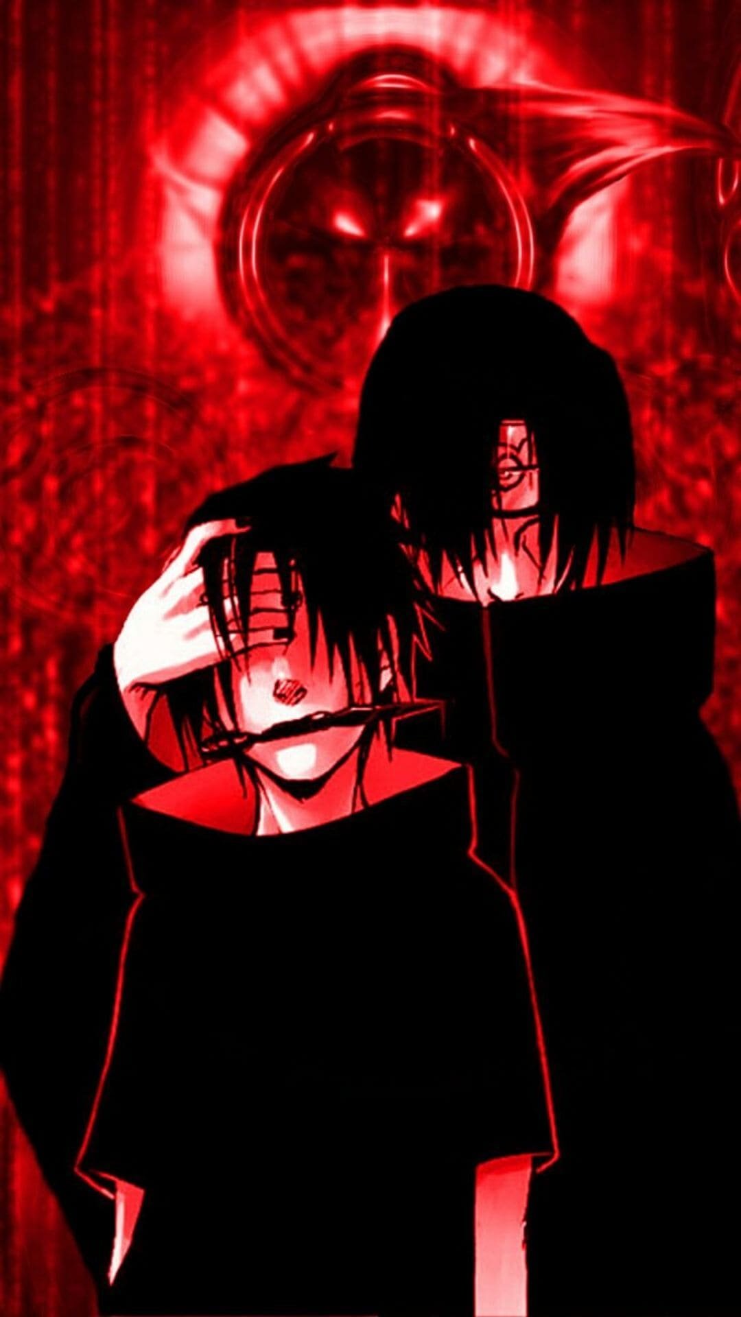 4K Moon iTachi Wallpaper for iPhone Backgrounds from Naruto anime 23