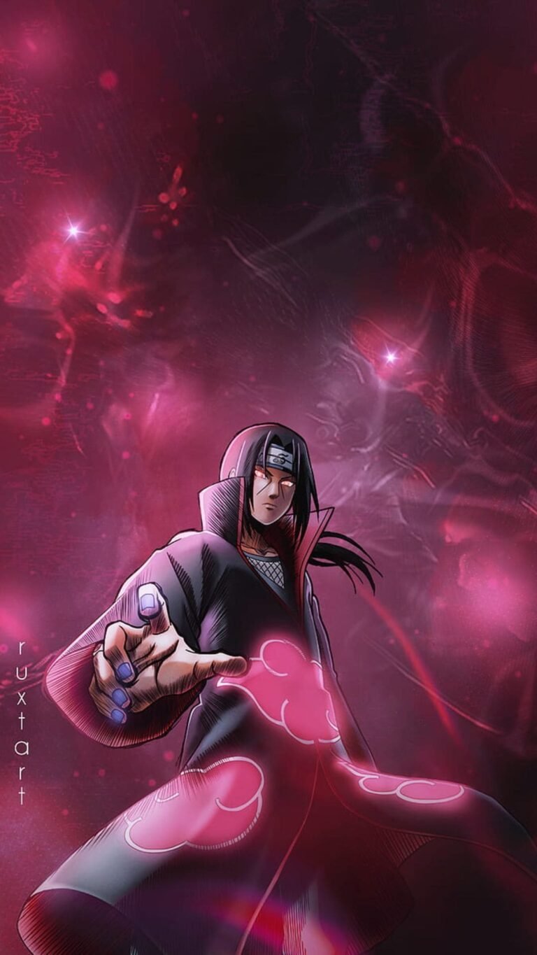 4K Moon iTachi Wallpaper for iPhone Backgrounds from Naruto anime 4