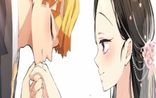 4k Cute Nezuko x Zenitsu Wallpaper from Anime Demon Slayer Kimetsu no Yaiba wallpapers 27