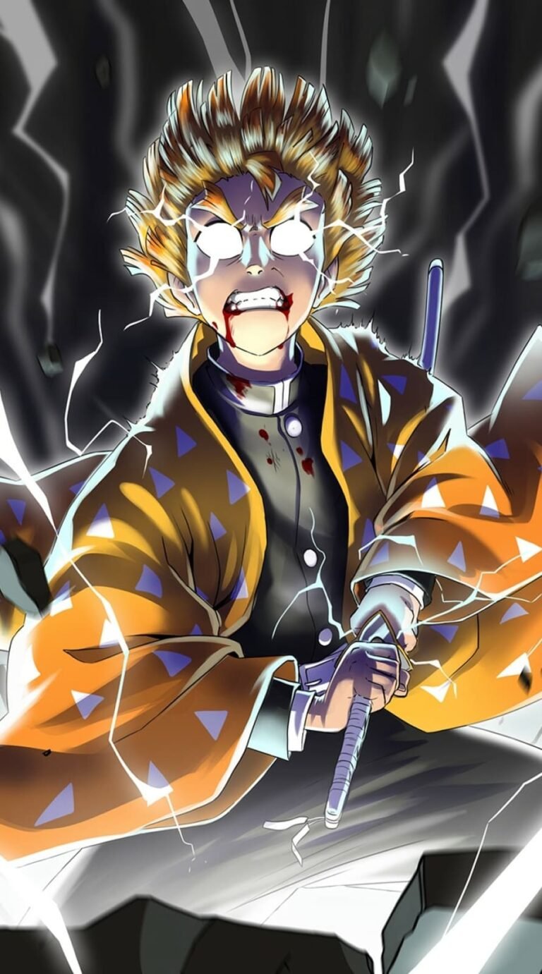 4k Sword Zenitsu Wallpaper from Anime Demon Slayer Kimetsu no Yaiba wallpapers 12