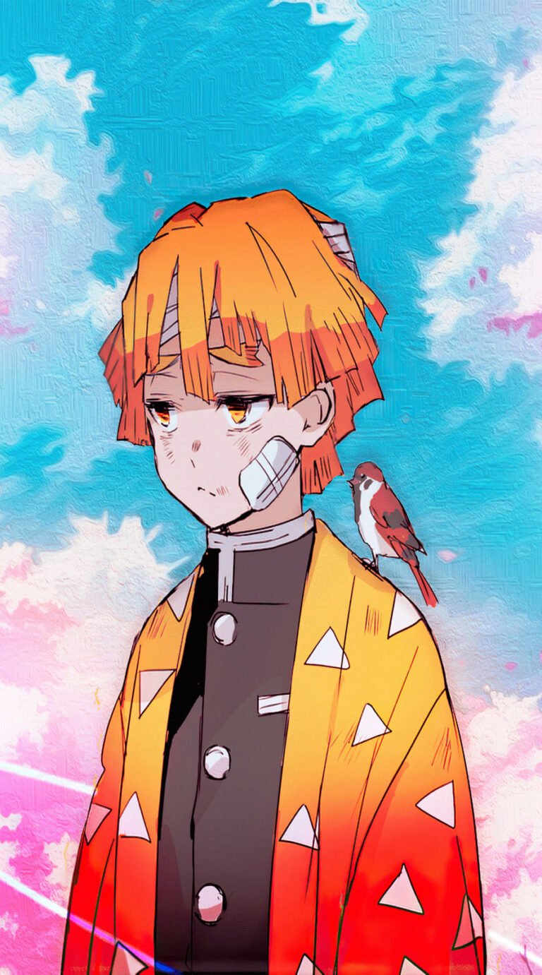 4k Zenitsu Wallpaper from Anime Demon Slayer Kimetsu no Yaiba wallpapers 13