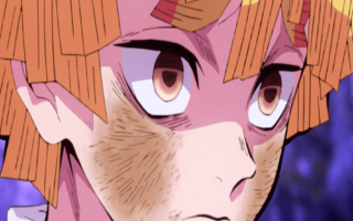 4k Zenitsu Wallpaper from Anime Demon Slayer Kimetsu no Yaiba wallpapers 2
