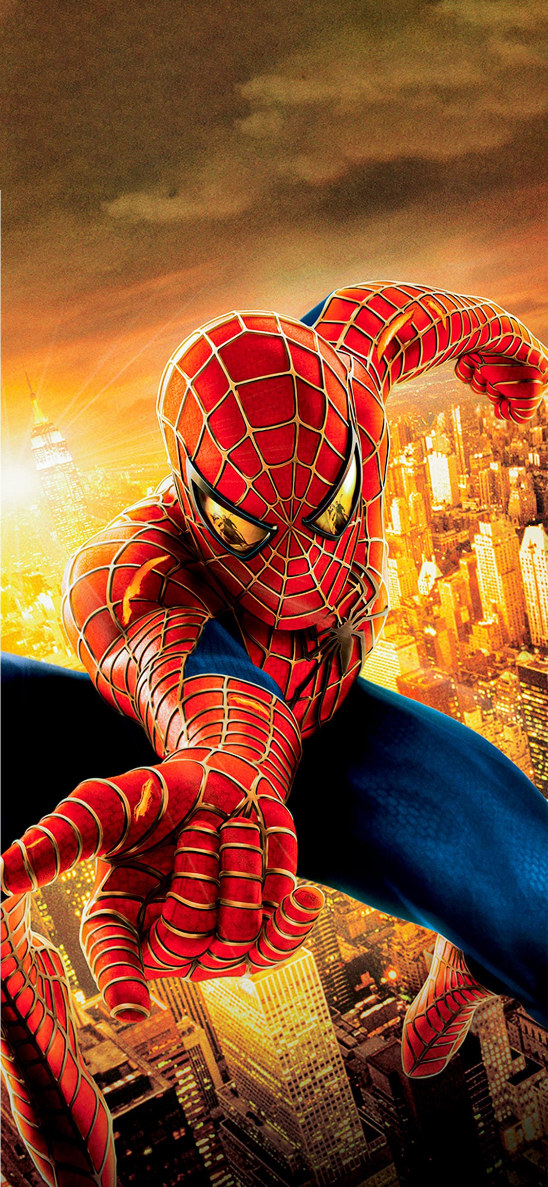 Amazing HD Shooting web Spiderman wallpaper for iPhone 14 backgounds