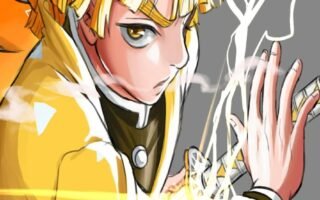 Awesome 4k Sword Zenitsu Wallpaper from Anime Demon Slayer Kimetsu no Yaiba wallpapers 17