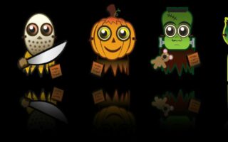 Minimalist free halloween background for iphone 14 wallpaper 6