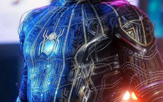 New Wallpaper Spiderman 2099 Techno Suit iPhone 14 backgounds