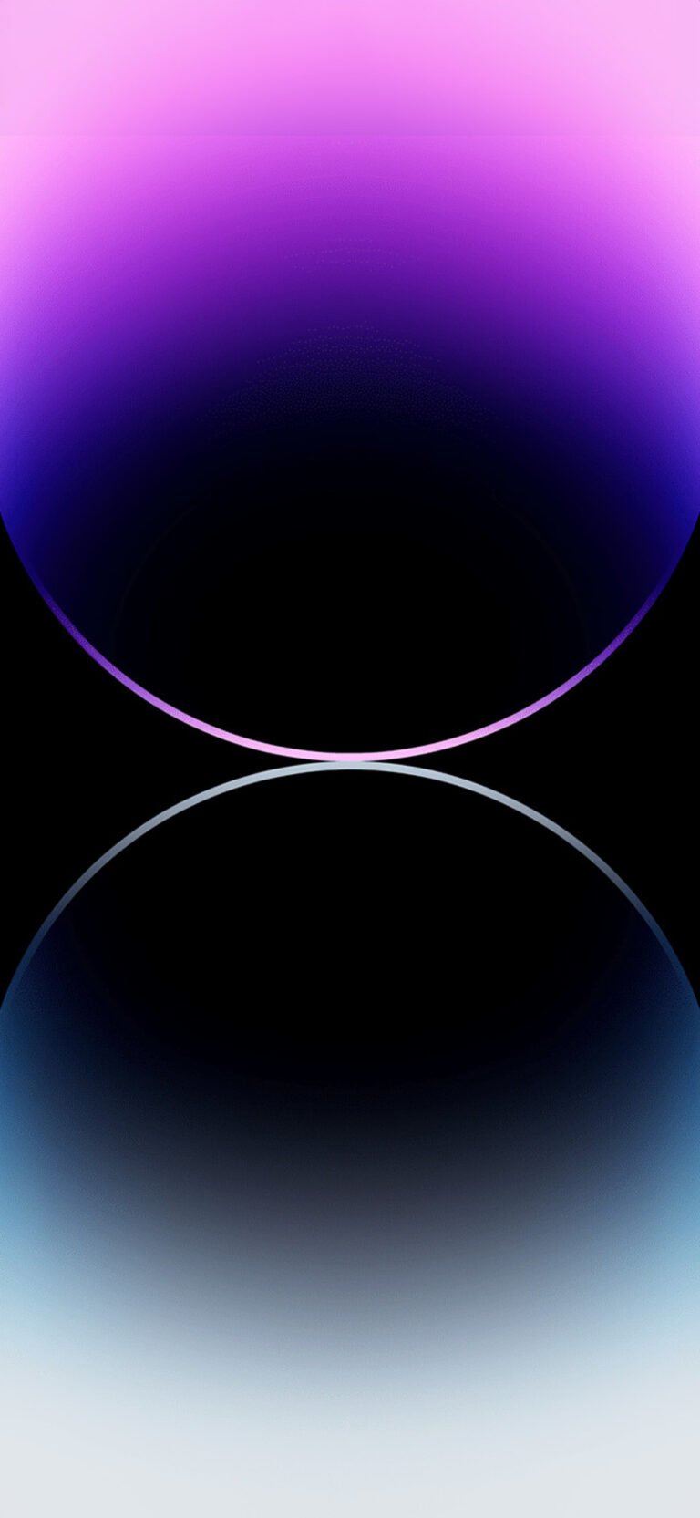 Officiel iPhone 14 Pro max Wallpaper 4K Purple