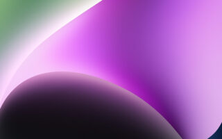 Officiel iPhone 14 Wallpaper 4K Purple Black