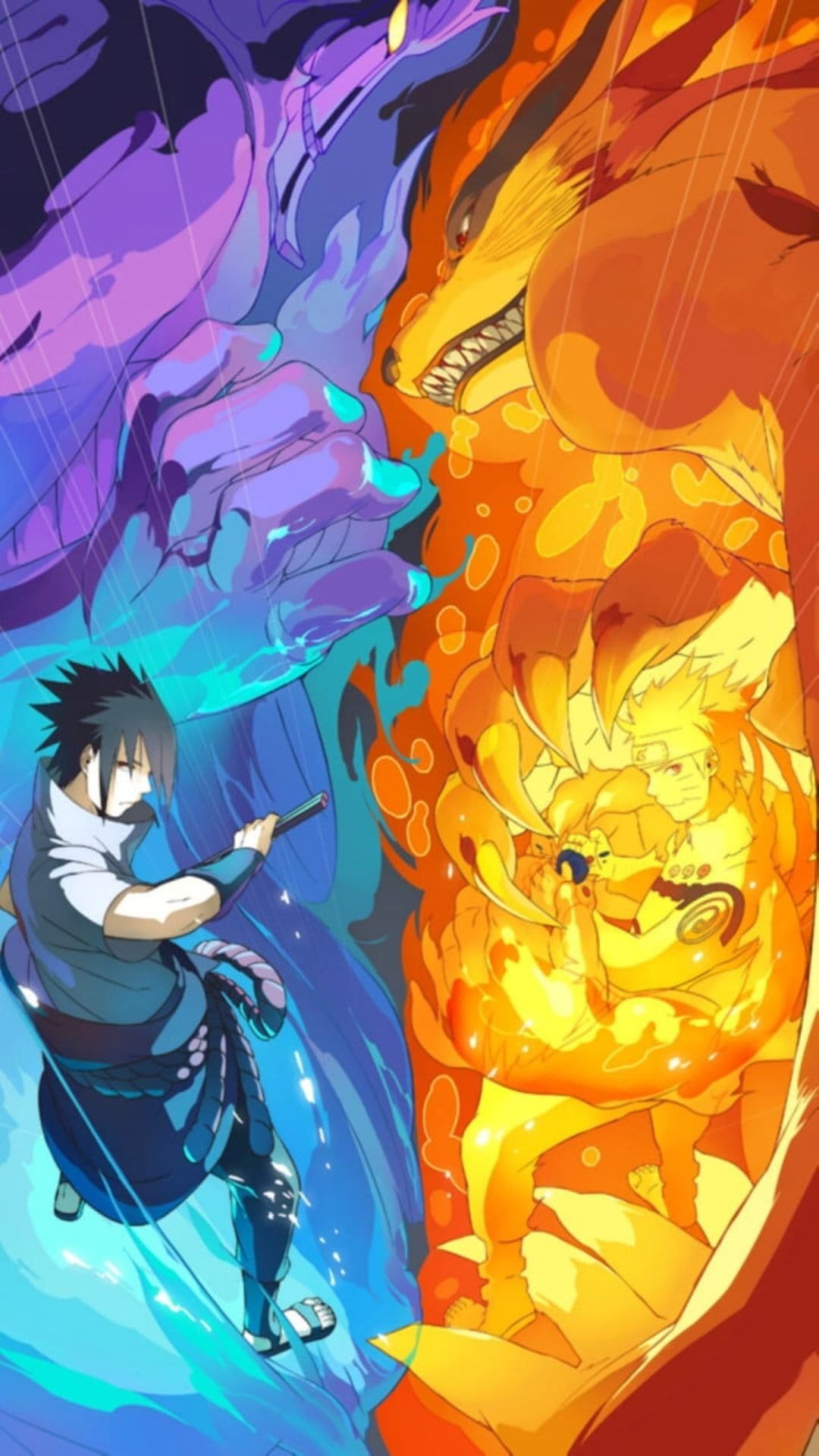 Sasuke Naruto iPhone Wallpaper 4k from Naruto Shippuden Anime 28