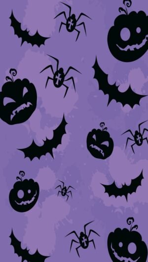 halloween background and halloween preppy wallpaper for iPhone 14
