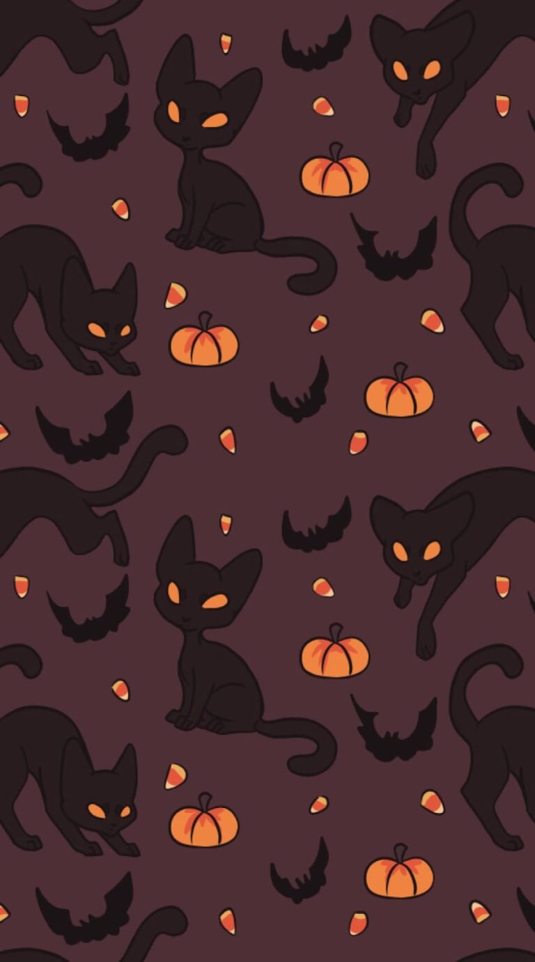 halloween background and halloween preppy wallpaper for iPhone 14 3