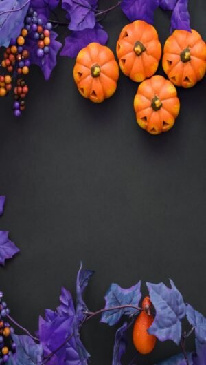 halloween background and halloween preppy wallpaper for iPhone 14 4