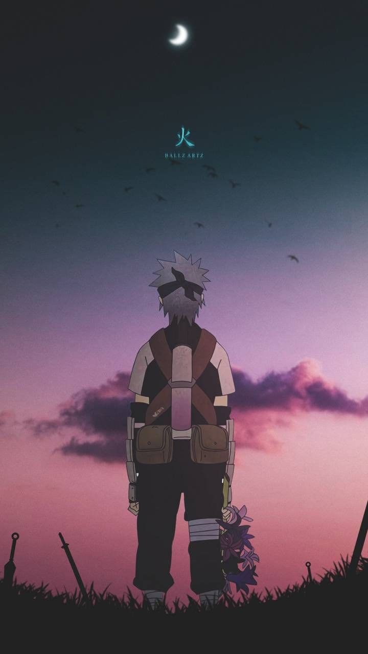 kakashi wallpaper 4k iPhone 14 Backgrounds from Naruto Anime