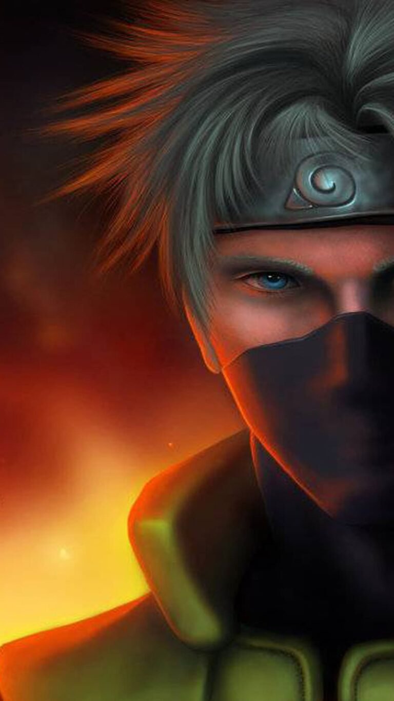 kakashi wallpaper 4k iPhone 14 Backgrounds from Naruto Anime 3