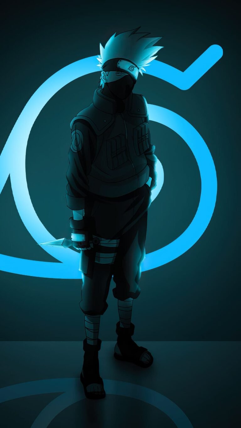 kakashi wallpaper 4k iPhone 14 Backgrounds from Naruto Anime 5