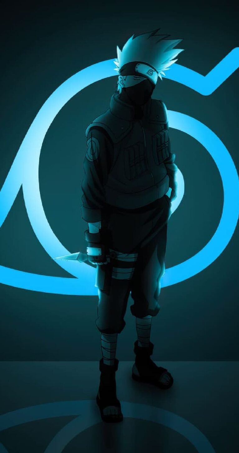 kakashi wallpaper 4k iPhone 14 Backgrounds from Naruto Anime 8